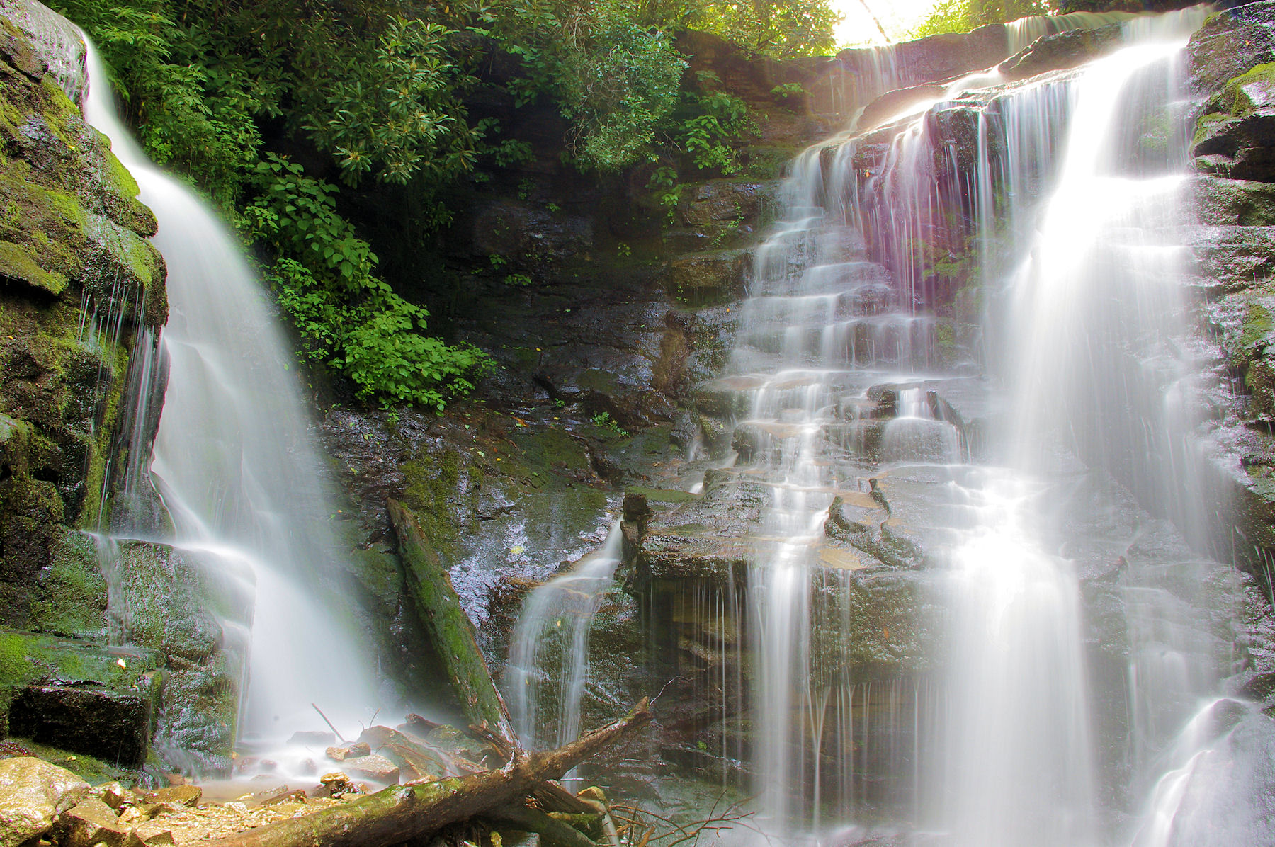 best waterfall hike near asheville